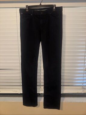 Citizens Of Humanity Black Slim Straight Jeans
